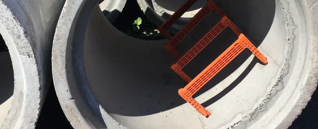 Utilisation échelon Plasti-Tom 100 % composite plastique Plati-Tom