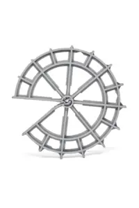 Support circulaire en plastique.